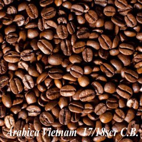 Кава зернова Arabica Vietnam 17/18scr C.B.