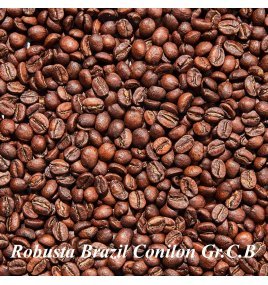 Кава зернова мелена Robusta Brazil Conilon Gr.C.B.