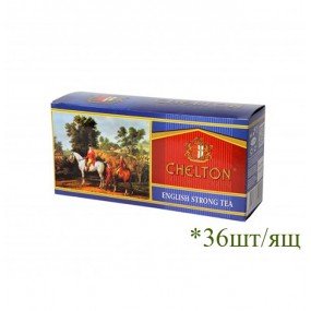 Чай ЧЄЛТОН English Strong Tea (Англійський Міцний чай) 25*1.5г ф/п (36 шт/ящ)