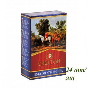 Чай ЧЄЛТОН English Strong Tea (Англійський Міцний чай)100г (24 шт/ящ)