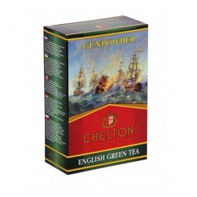 Чай ЧЄЛТОН English Green Tea Gunpowder (Ганпаудер) 100г