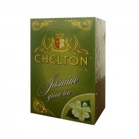 Чай ЧЄЛТОН Jasmine green tea (Зелений чай з жасмином) 100г