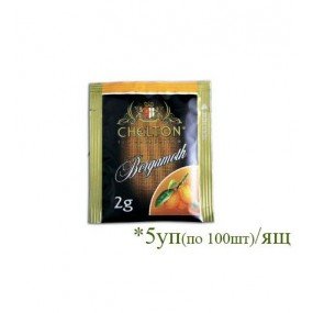 Чай ЧЄЛТОН Premium Bergamoth (Преміум Чорний Бергамот) ENV 5 по 100*2г ф/п  у фользі