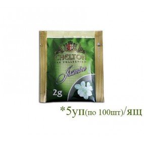 Чай ЧЄЛТОН Premium Green Jasminе (Преміум Жасмин) ENV 5 по 100*2г ф/п у фользі