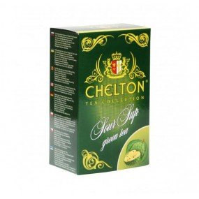 Чай ЧЄЛТОН Sour Sup green tea (Зелений Соусеп) 100г