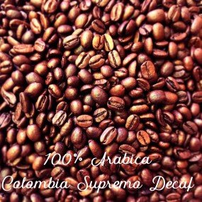 Кава зернова Arabica Colombia Supremo Decaf 18scr C.B.
