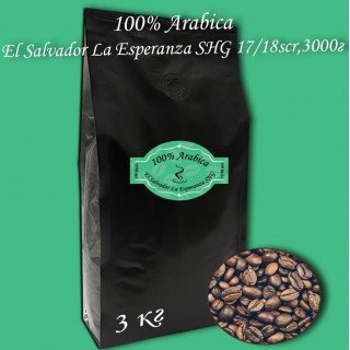 Кава зернова Arabica El Salvador Finca La Esperanza 17/18scr C.B. 3000г