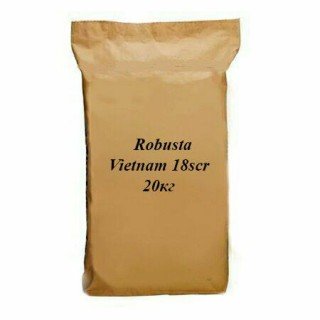 Кава зернова Robusta Vietnam 18scr C.B.  (20кг/м)