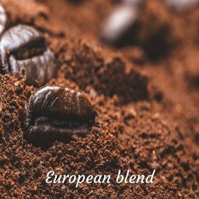 Кава зернова мелена European blend Gr.C.B.