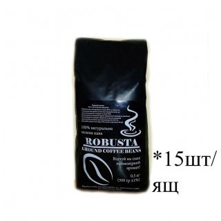 Кава зернова мелена Robusta Gr.C.B. 500г (15 шт/ящ)