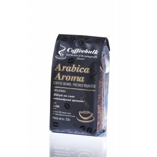 АКЦІЯ! Кава зернова Arabica Aroma 17/18scr (Арабіка Арома) 250г. TM COFFEEBULK! БЕЗКОШТОВНА доставка від 1кг!