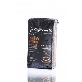 Кава зернова TM COFFEEBULK Indian Queen C.B. 1000г + чашечка у подарунок