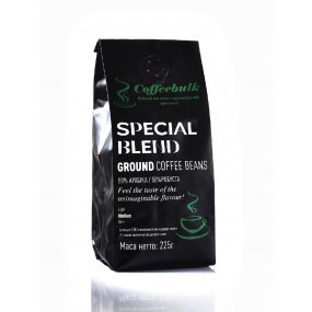 Кава зерновa мелена Special blend 17/18scr (Спеціальний бленд) 225г. TM COFFEEBULK! БЕЗКОШТОВНА доставка!