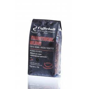 АКЦІЯ! Кава зерновa Traditional blend 17/18scr (Традиційний бленд) 250г. TM COFFEEBULK! БЕЗКОШТОВНА доставка від 1кг!