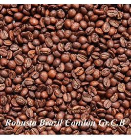 Кава зернова мелена Robusta Brazil Conilon Gr.C.B.